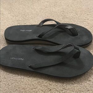 Hari Mari Black Women's Sandals black leather